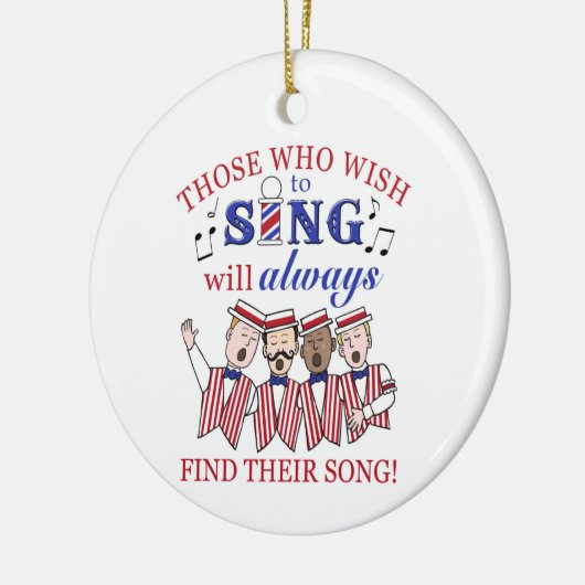 Wer singt (männlich) keramik ornament (Links)