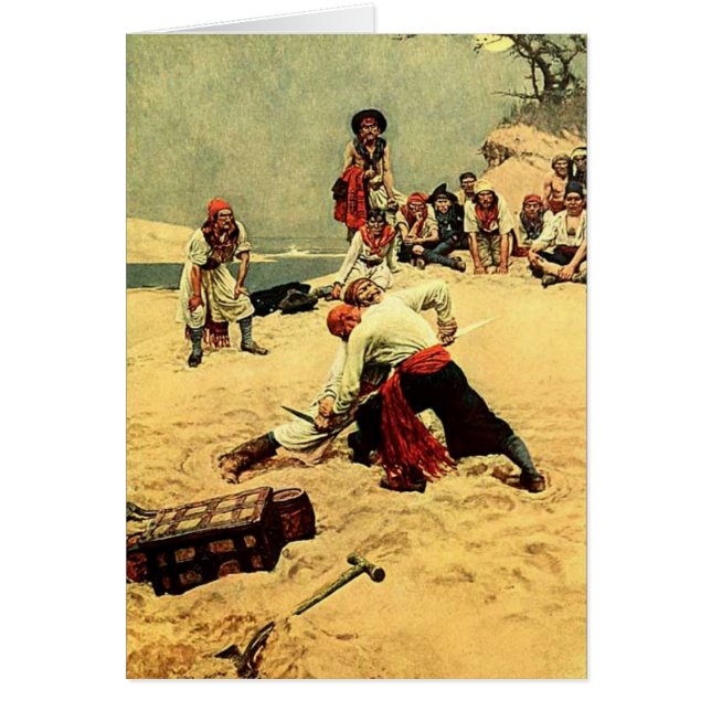 Wer soll Kapitän sein? Piratenkunst? (Vorne)