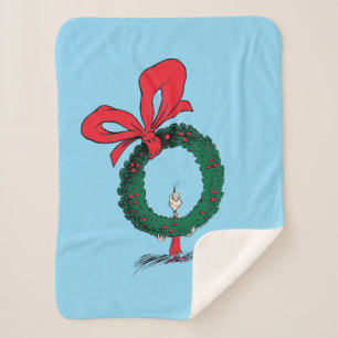 Wer späht durch den Weihnachtskranz Sherpadecke