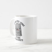 Wer stinst du, du bist lustige Mülleimer? Kaffeetasse (Vorderseite Links)