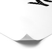 Wer stinst du, du bist lustige Mülleimer? Poster (Ecke)