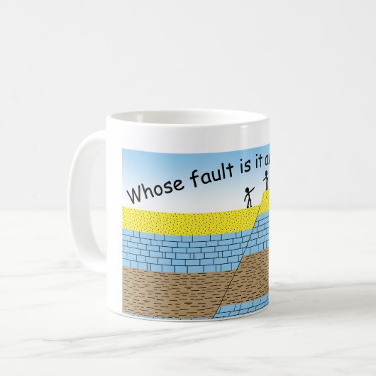 Wer Störung? Kaffeetasse (Vorderseite Links)