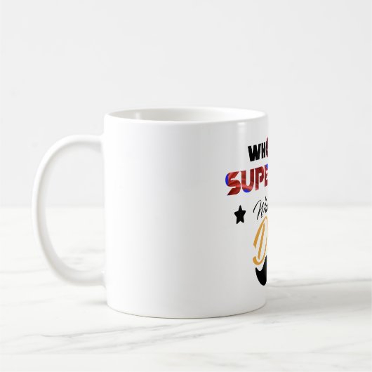wer Superheld braucht, wenn ihr Vater Kaffeetasse (Links)