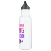 Wer Superhelden braucht, wir haben Vater Edelstahlflasche (Rechts)