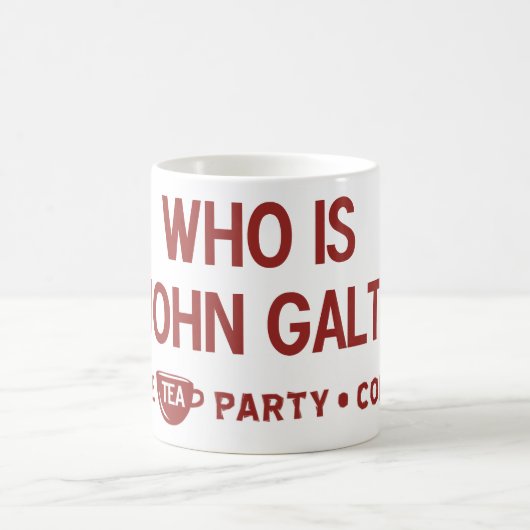 Wer Tee-Party-Tasse Johns Galt ist Kaffeetasse (Mittel)