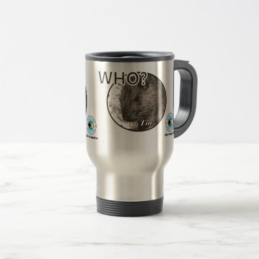 Wer? Tia. SciPerspective-Tasse Reisebecher (VorderseiteRechts)