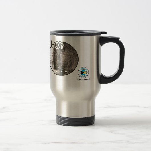 Wer? Tia. SciPerspective-Tasse Reisebecher (Rechts)
