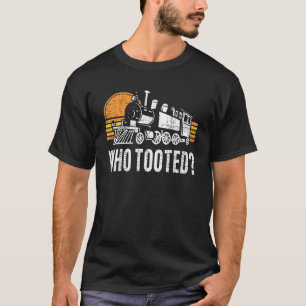 Wer Tooted Retro Model Railroad Steam Trains 1 T-Shirt