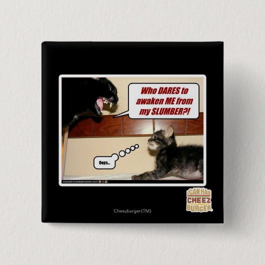 Wer traut sich wecken mich? button (Vorderseite)