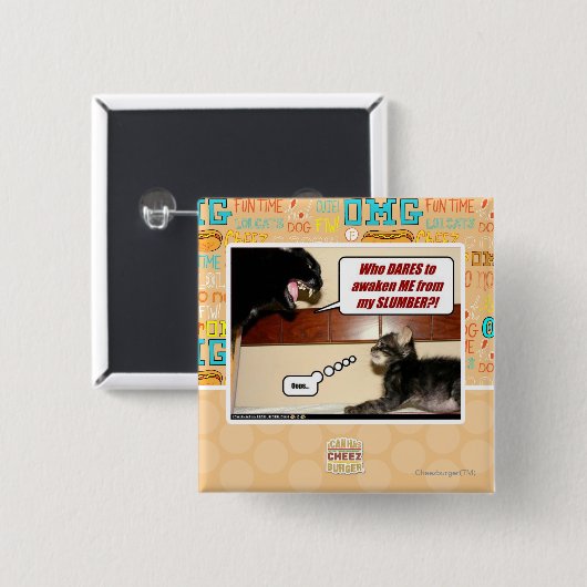 Wer traut sich wecken mich? button (Vorne & Hinten)