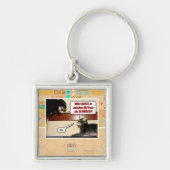 Wer traut sich wecken mich? schlüsselanhänger (Vorne)