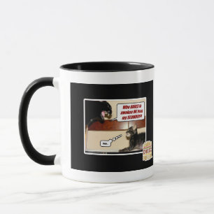 Wer traut sich wecken mich? tasse