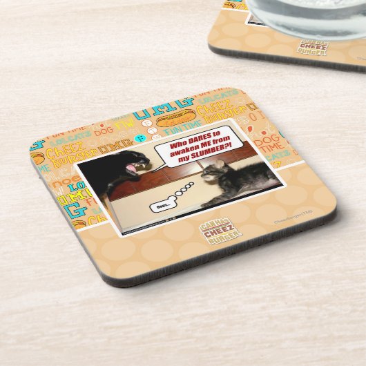 Wer traut sich wecken mich? untersetzer (Linke Seite)