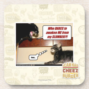 Wer traut sich wecken mich? untersetzer