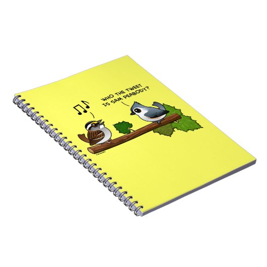 Wer Tweetete? Notizblock (Rechte Seite)