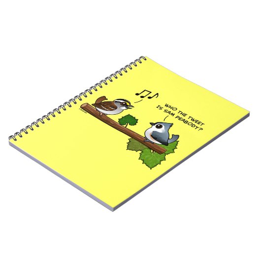 Wer Tweetete? Notizblock (Linke Seite)