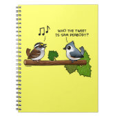 Wer Tweetete? Notizblock (Vorderseite)