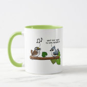 Wer Tweetete? Tasse (Links)