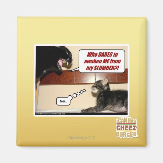 Wer wagt es, mich zu wecken? magnet (Vorne)