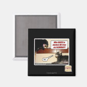 Wer wagt es, mich zu wecken? magnet (Vorderseite/Rückseite)