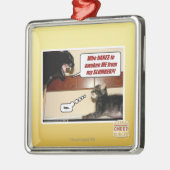 Wer wagt es, mich zu wecken? ornament aus metall (Links)