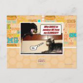 Wer wagt es, mich zu wecken? postkarte (Vorderseite)