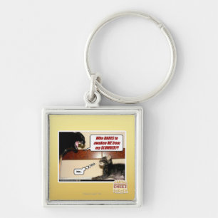 Wer wagt es, mich zu wecken? schlüsselanhänger