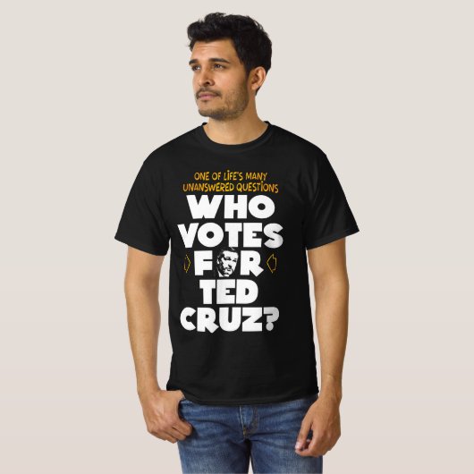 Wer wählt Ted? T-Shirt (Vorne ganz)