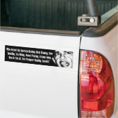 Wer wählte Barack Obama? Autoaufkleber (Auf Lkw)