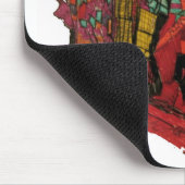 WER WAS GEWINNT MOUSEPAD (Ecke)