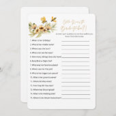 Wer weiß, dass Bride die beste Spielkarte ist (Vorne/Hinten)