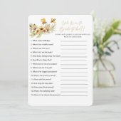 Wer weiß, dass Bride die beste Spielkarte ist (Stehend Vorderseite)