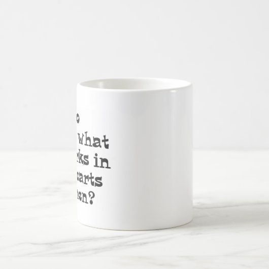 Wer weiß, was böse ist kaffeetasse (Mittel)