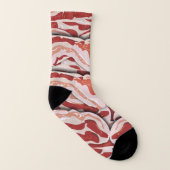 Wer Will Bacon? Socken (Links - Innen)