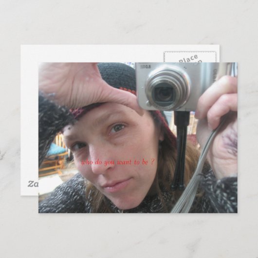 Wer will du zu sein? postkarte (Vorne/Hinten)