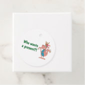 Wer Will ein Geschenk?! Geschenkanhänger (Beispiel)
