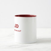 Wer will Gelee-Schaumgummiringe? Tasse (Zentrum)
