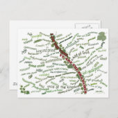 Wer Wir sind in Christus - 85 Namen gibt uns Gott Postkarte (Vorne/Hinten)