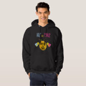 Wer wird es sein Er oder Sie Onkel werden Geschlec Hoodie (Vorne ganz)