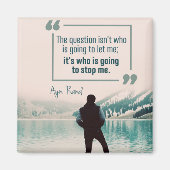 Wer wird mich aufhalten? magnet (Vorne)