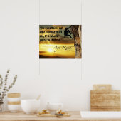 Wer wird mich aufhalten. poster (Küche)