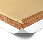 Wer wird mich liefern? (Farbstift auf Papier) Poster (Ecke)