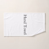 Werbe-Badehandtuch-Set mit einfachem Design Handtuch (Handtuch)