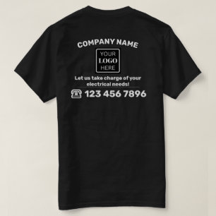 Werbe-Bekleidung Modernes Geschäft-Logo T-Shirt