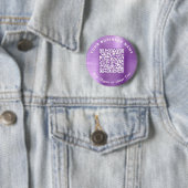 Werbe-Geschäfts-QR-Code Lila Pin Button (Beispiel)