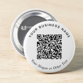 Werbe-Geschäfts-QR-Code-Pin Button