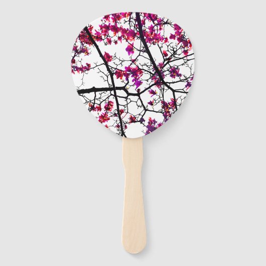 Werbe-Handfan mit Deinem Logo und Foto Fächer (Rückseite)