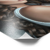 Werbe-Headshots | Moderner Schauspieler Fotodruck (Ecke)