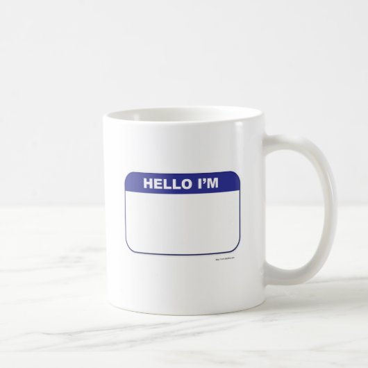Werbe-Individuelle Name-Tag Kaffeetasse (Rechts)