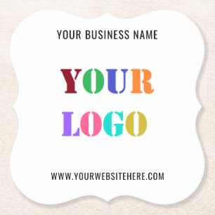 Werbe-Logo Werbe-Papier-Unterlagen Untersetzer